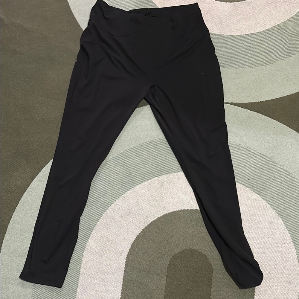 Black High-Waisted Leggings